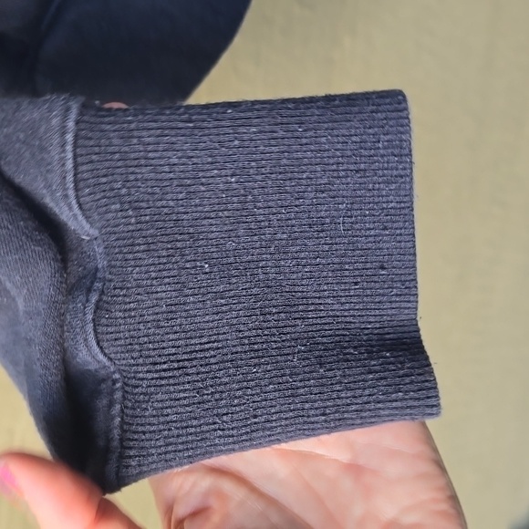 Under Armour Cotton Rival Fleece tunnel neck  Logo Hoodie 1331725 Black XL - Picture 5 of 6